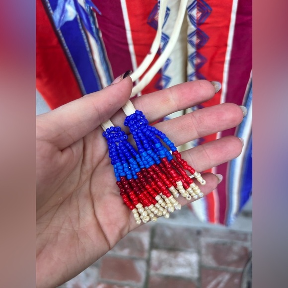 Farm Rio Macaw Scarf Blouse + Macaw Scarf Straight-Leg Pants - Picture 11 of 13